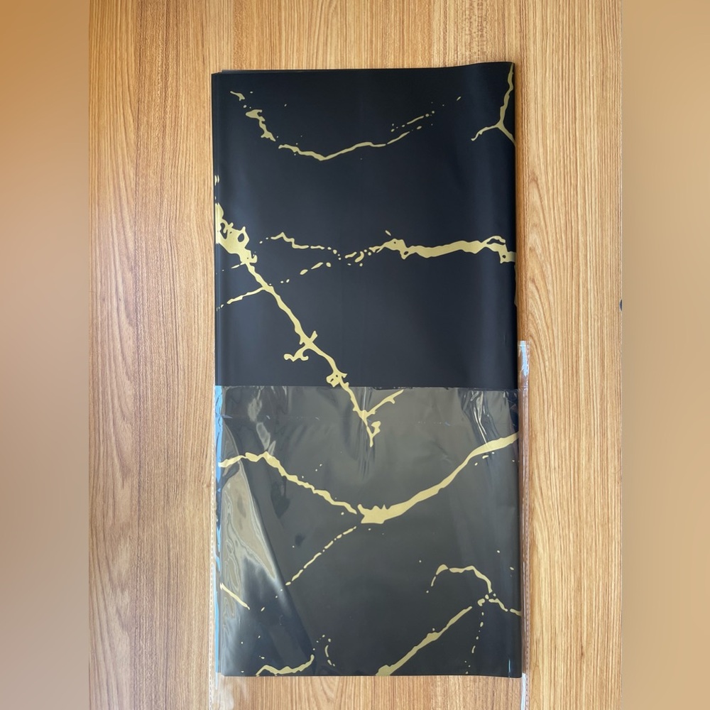 Marble Korean Flower Wrapping Paper